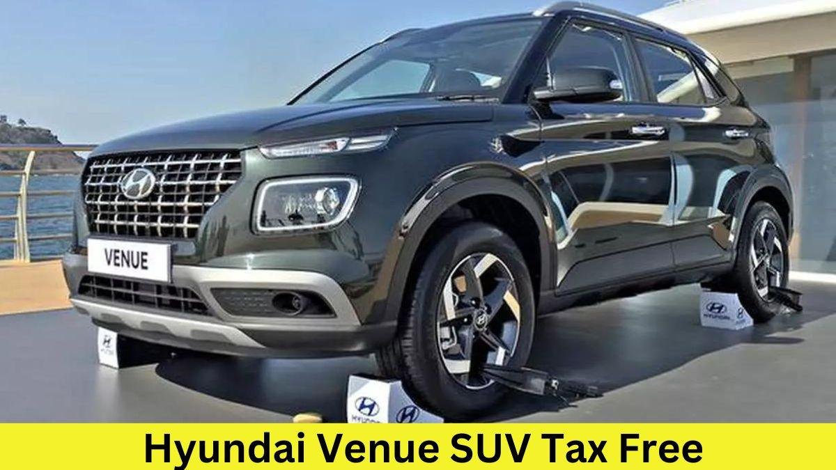 Hyundai Venue SUV Tax Free