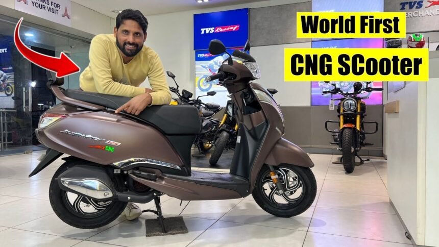 TVS CNG Scooter