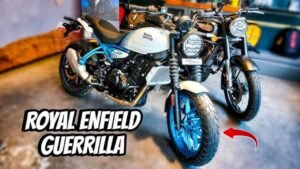 ज्यादा नहीं सिर्फ 28,000 रुपये शो-रूम में जमा करें और घर लाएं Royal Enfield Guerrilla 450