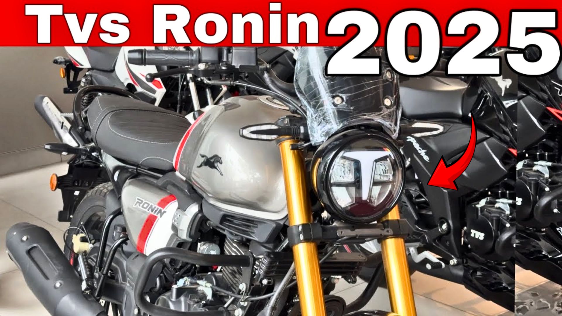 बुलट का खात्मा करने पेश हैं TVS Ronin 2025, गंभीर लुक के साथ 225cc इंजन ...